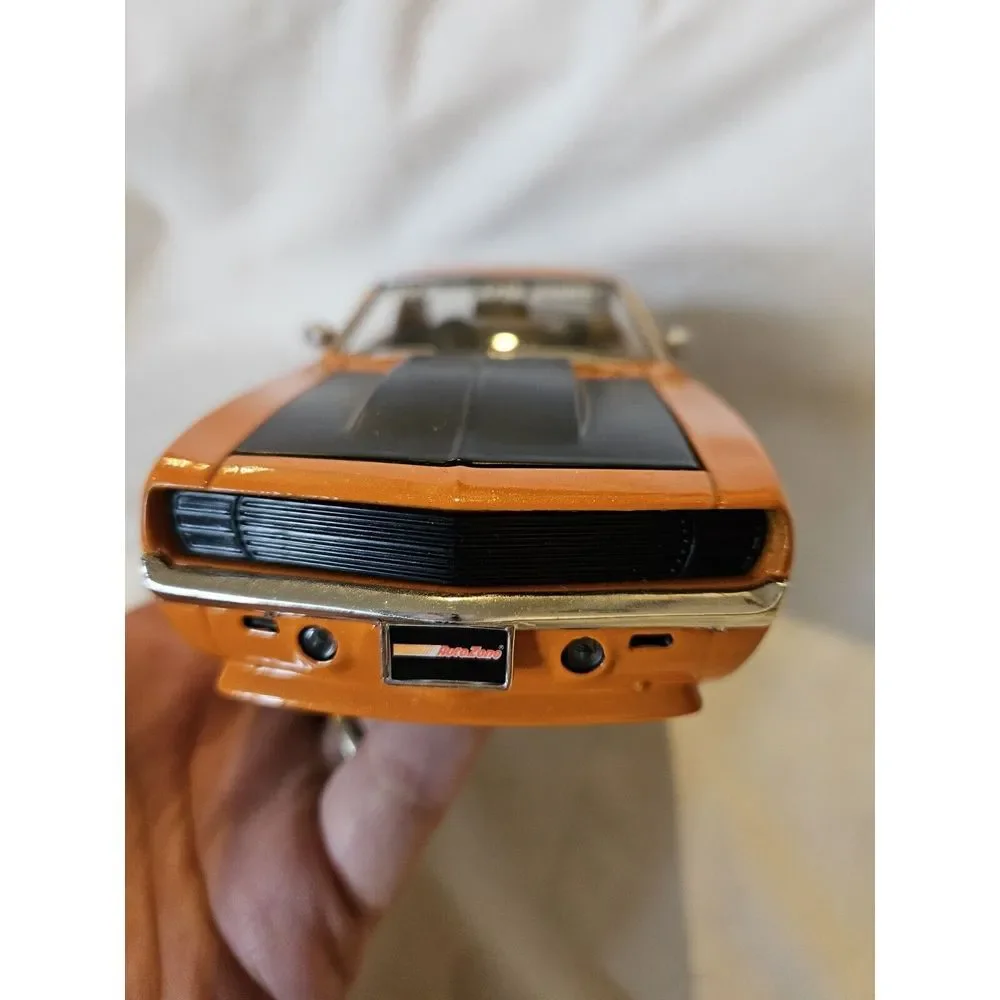 Jada Big Time Muscle Auto‎ Zone Orange 1969 Chevy Camaro 1:24 Diecast Coin Bank